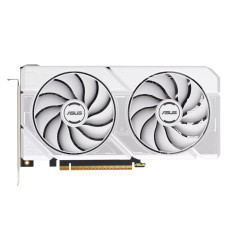 ASUS Відеокарта GeForce RTX 5060 8GB GDDR7 OC DUAL-RTX5060-O8G-WHITE білий (90YV0N15-M0NA00)