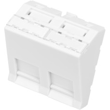 Digitus Внутренняя вставка 45х45 2х Keystone, angled (DN-93802-7-SH)