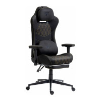 Крісло ігрове GT Racer X-2407 Black/Orange (X-2407 Fabric Black/Orange)