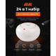 Універсальний чистячий набір 2E Multifinctional cleaning kit 24in1 white-orange (2E-SK24IN1)