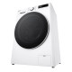 LG WM front load, 9kg, 1200, A, 48cm, display, steam, invertor, white (F2Y5FS0W)