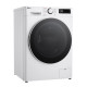 LG WM front load, 9kg, 1200, A, 48cm, display, steam, invertor, white (F2Y5FS0W)