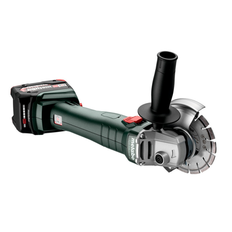 Metabo Cordless Angle Grinder W 18 L 9-125 QUICK, 18В, 8500rpm, М14, 2.3kg, SOLO (602249850)