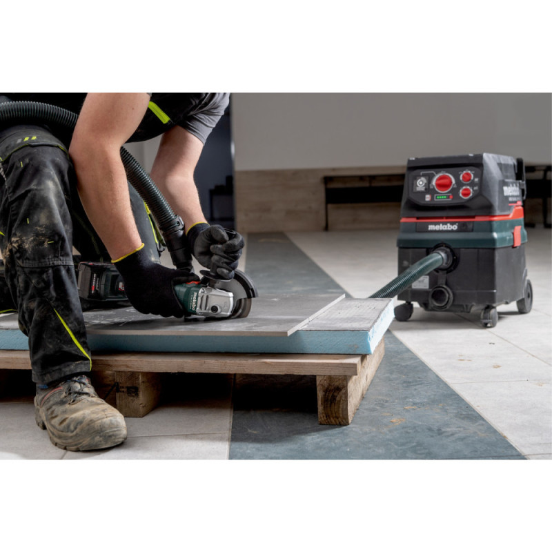 Metabo Cordless Angle Grinder W 18 L 9-125 QUICK, 18В, 8500rpm, М14, 2.3kg, SOLO (602249850)