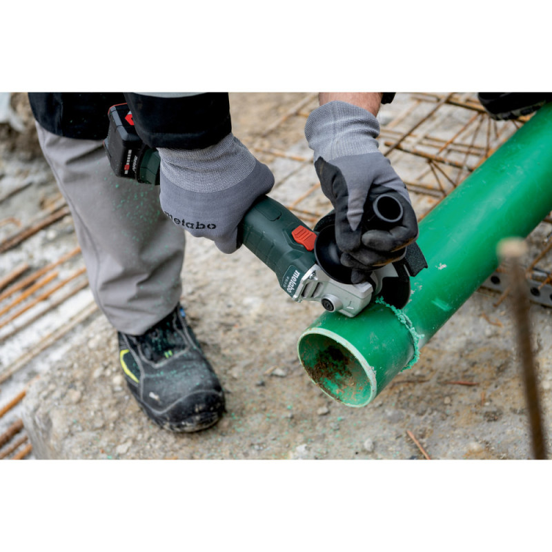 Metabo Cordless Angle Grinder W 18 L 9-125 QUICK, 18В, 8500rpm, М14, 2.3kg, SOLO (602249850)