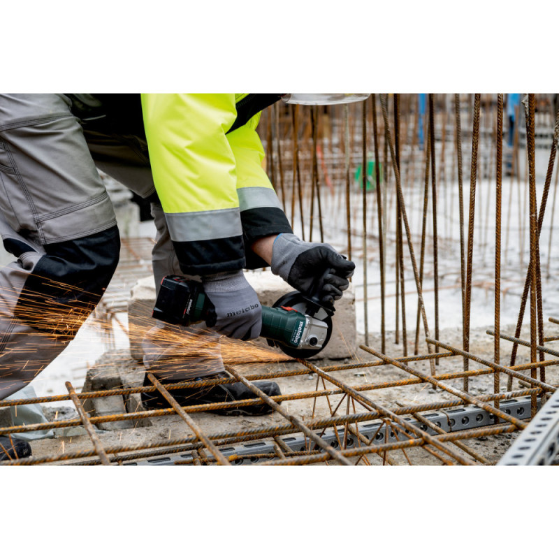 Metabo Cordless Angle Grinder W 18 L 9-125 QUICK, 18В, 8500rpm, М14, 2.3kg, SOLO (602249850)