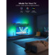 Govee Набор подсветки H6046 RGBIC WiFi + Bluetooth Flow Plus Light Bars, RGB, Белый (H6046311)