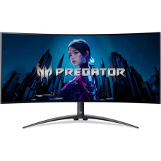 Монитор Acer 34" Predator X34Xbmiiphuzx (UM.CXXEE.X01) OLED Black Curved 240Hz; 3440x1440 (240 Гц), 1300 кд,м2, 0.03 мс, DisplayPort, 2хHDMI, USB Type-C