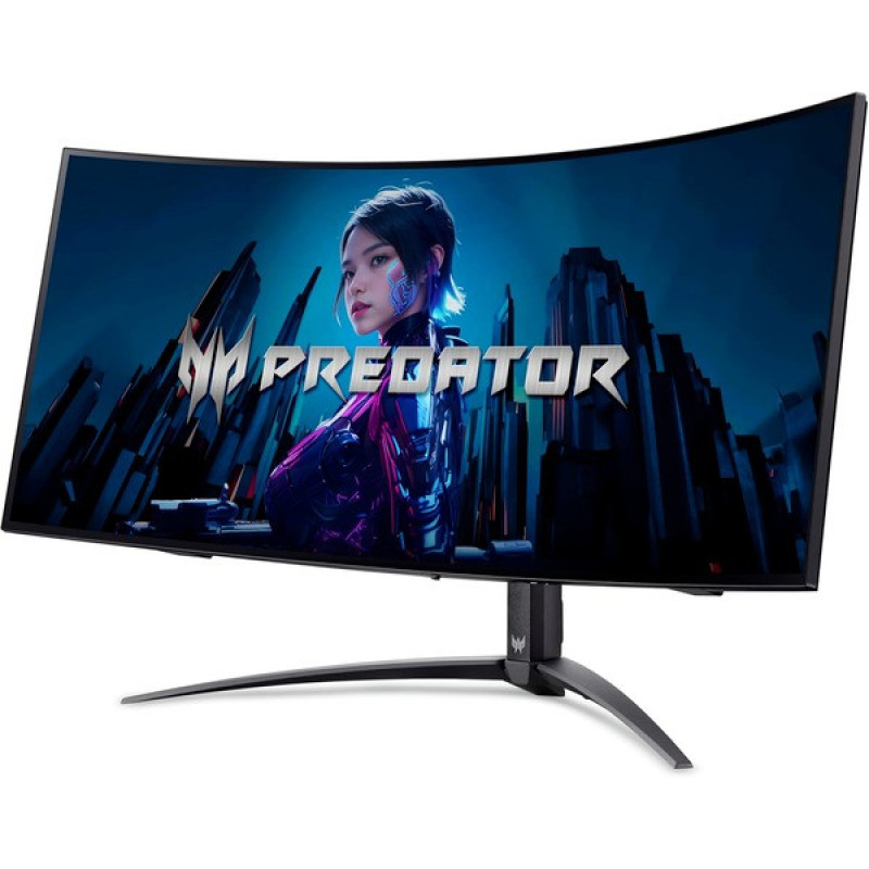 Монитор Acer 34" Predator X34Xbmiiphuzx (UM.CXXEE.X01) OLED Black Curved 240Hz; 3440x1440 (240 Гц), 1300 кд,м2, 0.03 мс, DisplayPort, 2хHDMI, USB Type-C