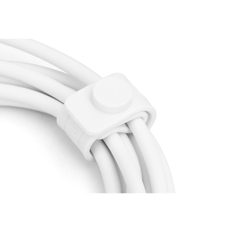 Digitus USB-C Silicone charging cable, USB-A - USB-C 2m, USB 2.0, 60W, white (AK-300340-020-W)