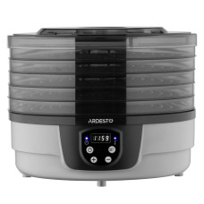 ARDESTO Dryer for products FDB-532TTC, 250W, pallets -5x3cm, diameter-32cm, max-70°С, timer, electronic control, plastic, white