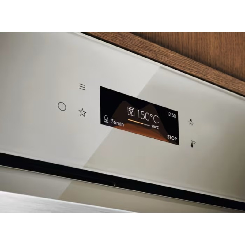 Electrolux Electrolux oven electrical, 72l, A+, display, convection, telescopic rails, champagne (LOE8F38S)