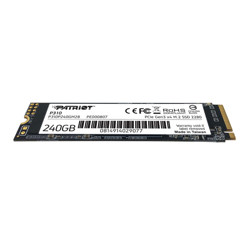 Patriot Накопитель SSD M.2 240GBbPCIe 3.0 P310