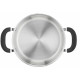 Tefal Casserole with lid Jamie Oliver Home Cook, 24 cm, stainless steel, silicone