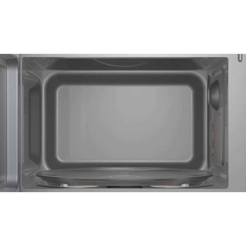 Bosch Microwave oven built-in, 21L, electronic control, 800W, display, white (BFL623MW3)