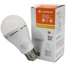 LEDVANCE Lamp LED E27 8W 806Lm 2700K A60 rechargeable (4099854102417)