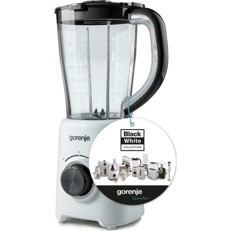 Gorenje stationary blender 500W, bowl-1500ml, white (B500XG)