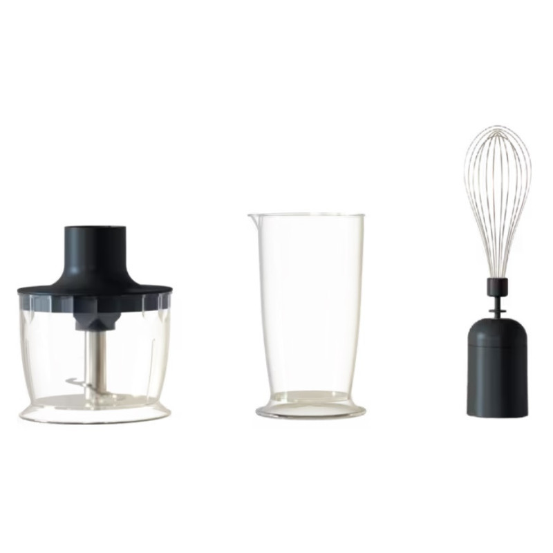 Electrolux Blender submersible, 800W, 3in1, bowl-700ml, chopper, black-inox (E5HB1-6SS)