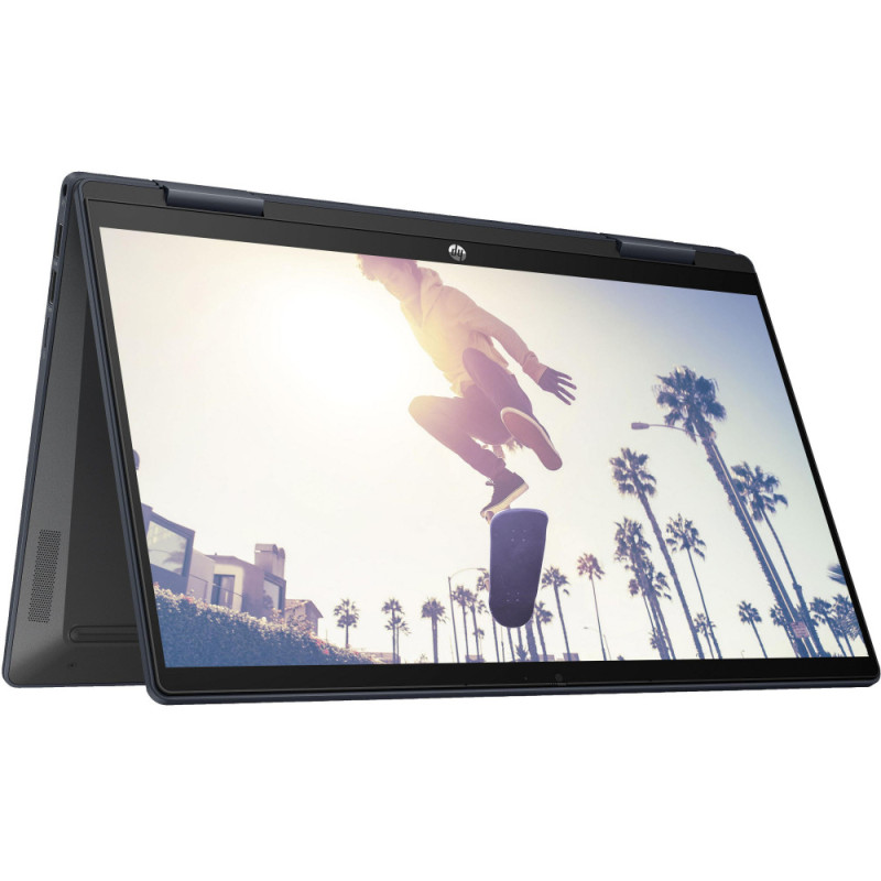HP Ноутбук Pavilion x360 14-ek2005ua 14" FHD IPS Touch, Intel 5-120U, 16GB, F512GB, UMA, DOS, синій (AQ8P2EA)