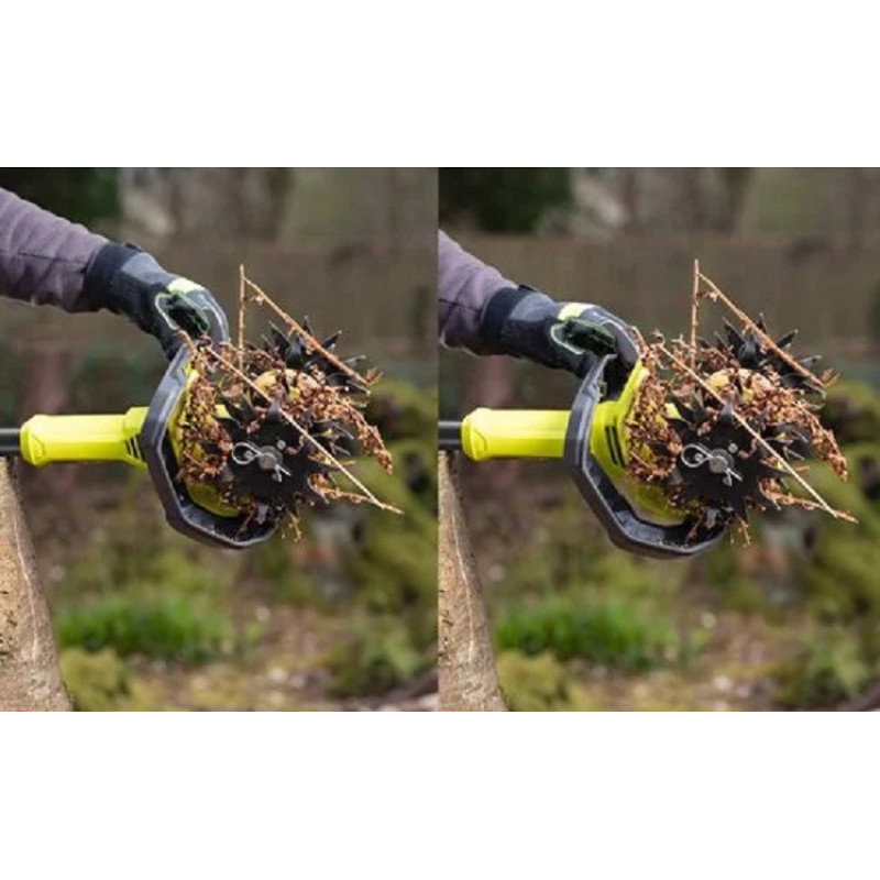 Ryobi Культиватор акумуляторний RY18CVA-0, 18В ONE+ (Без АКБ та ЗП) (5133005047)