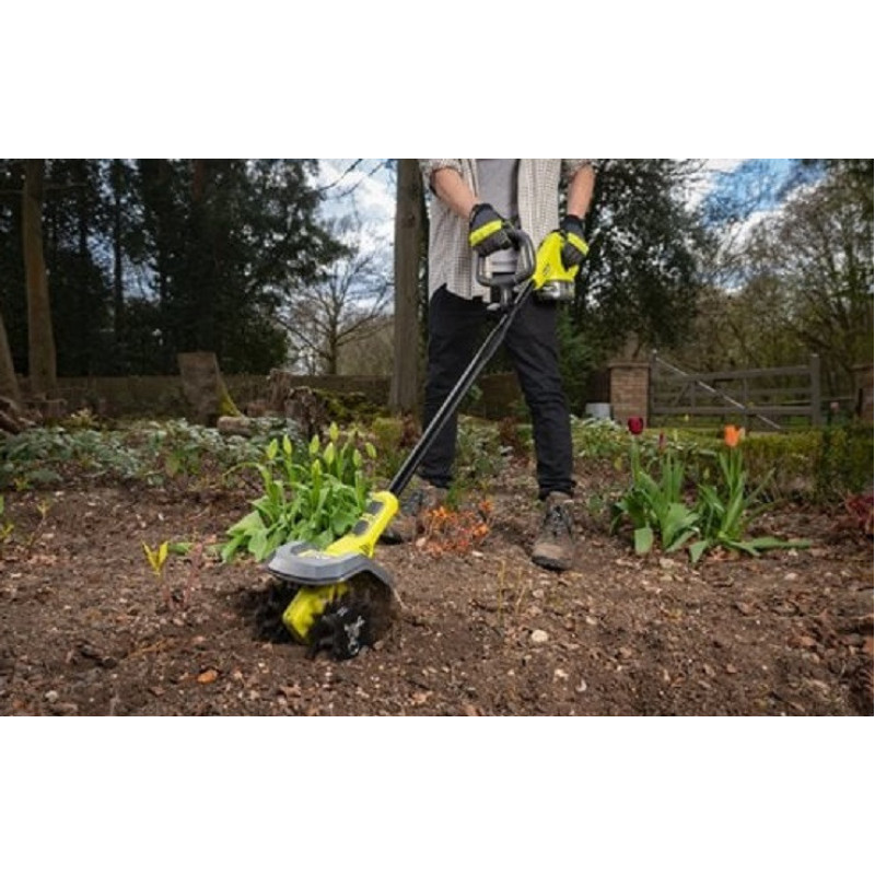 Ryobi Культиватор акумуляторний RY18CVA-0, 18В ONE+ (Без АКБ та ЗП) (5133005047)
