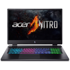 Acer Ноутбук Nitro 17 AN17-42 17.3" QHD IPS, AMD R9-8945HS, 32GB, F1TB, NVD4060-8, Lin, черный (NH.QSDEU.001)