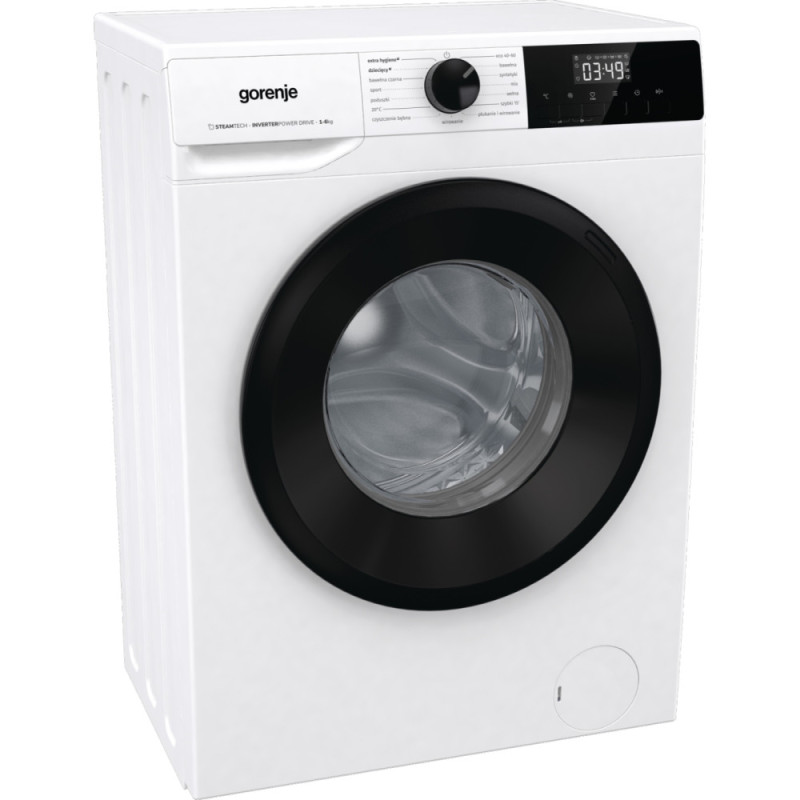 Gorenje WM Gorenje W1NHPI60SCS/P front load, 6kg, 1000, A+++, 43.5cm, display, steam, invertor, white (W1NHPI60SCSP)