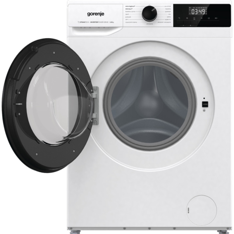 Gorenje WM Gorenje W1NHPI60SCS/P front load, 6kg, 1000, A+++, 43.5cm, display, steam, invertor, white (W1NHPI60SCSP)