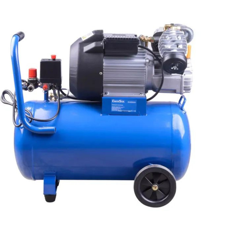 EnerSol ES-AC350-50-2 Air Compressor, 2200 W, 50 L, 350 L/min, 8 bar, 34.1 kg