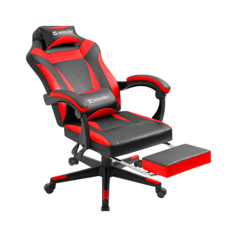 Кресло игровое Defender Cruiser Black-Red (64344)