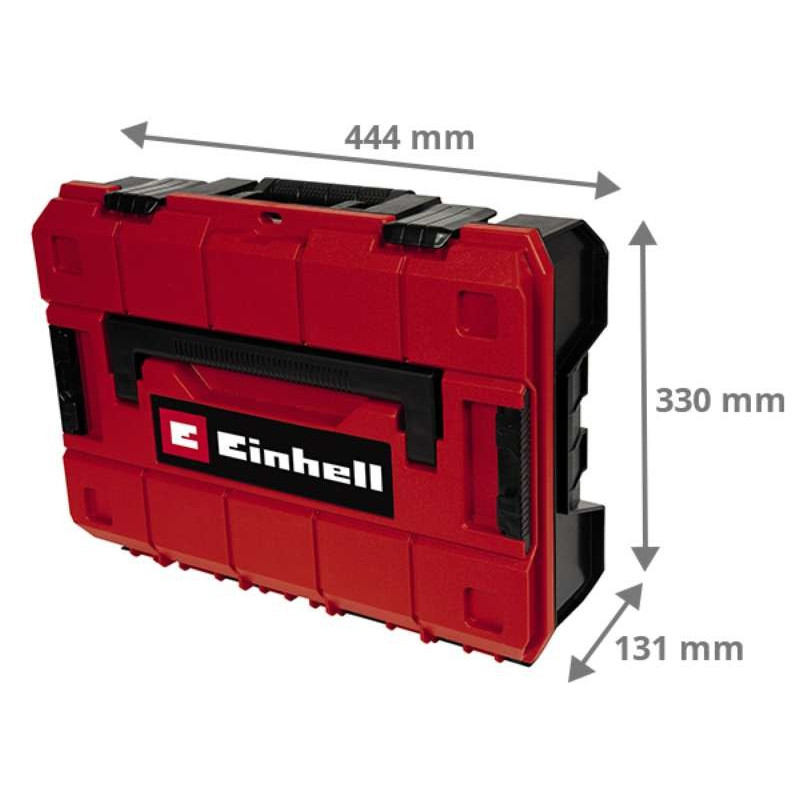 Einhell Tool case E-Case S-F, 13.1x44.4x33cm, foam insert Grid Foam Set, plastic (4540019)