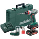 Metabo BS18Quick акумуляторний, 18V 2x2Ah, з / у, кофр, кут.насадка, набір SP (9 шт) (602217870)