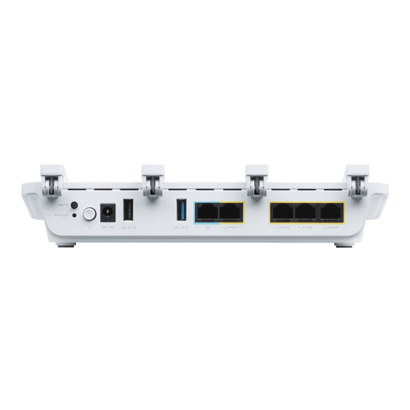 ASUS Маршрутизатор ExpertWIFI EBR63 AX3000 4xGE LAN 1xGE WAN 1xUSB3.2 1xUSB2.0 MU-MIMO OFDMA MESH (90IG0870-MO3C00)