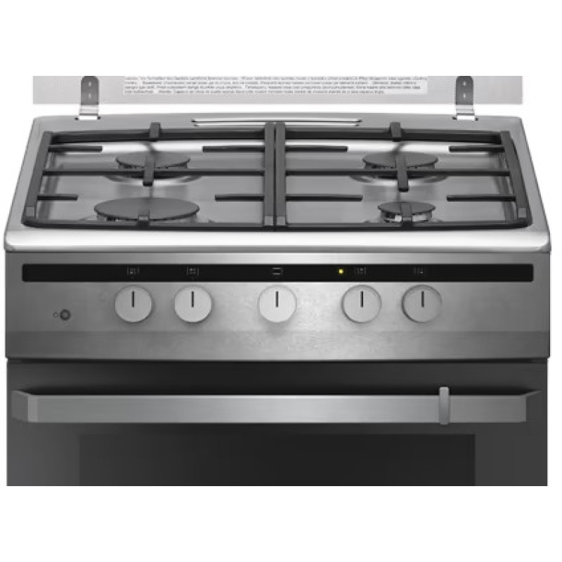 Hansa Плита газова, 56л, 60x60см, чавун, нерж (FCGI63022)
