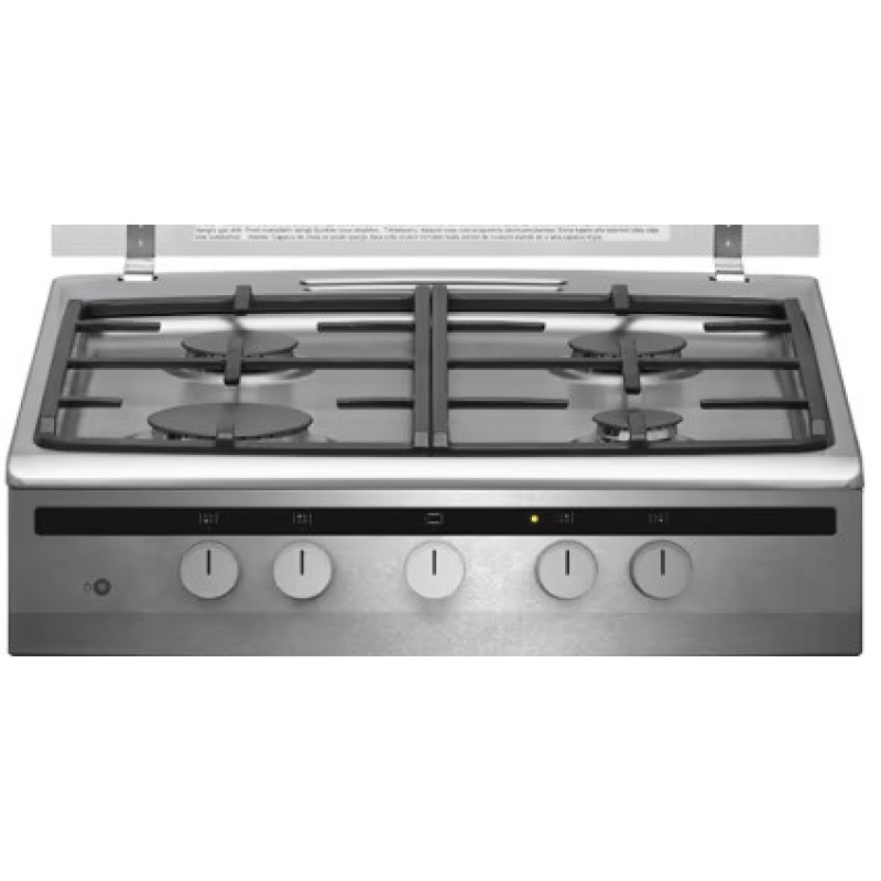 Hansa Плита газова, 56л, 60x60см, чавун, нерж (FCGI63022)