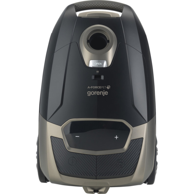 Gorenje bag VC, 890W, bag-4L, HEPA, telescope, LED display, turbo brush, black (VCE48AFBKGO)