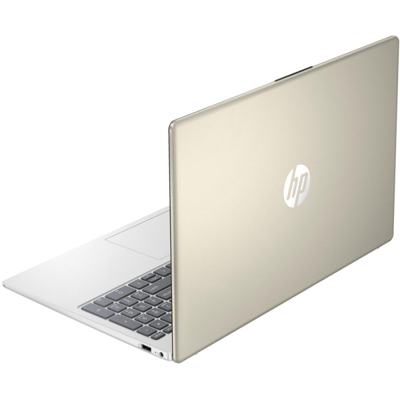 HP Ноутбук 15-fd0072ua 15.6" FHD IPS AG, Intel i3-1315U, 16GB, F512GB, UMA, DOS, золотистий
