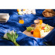 ARDESTO Flannel blanket, 160x200cm, dark blue, 100% polyester (ART0211SB)