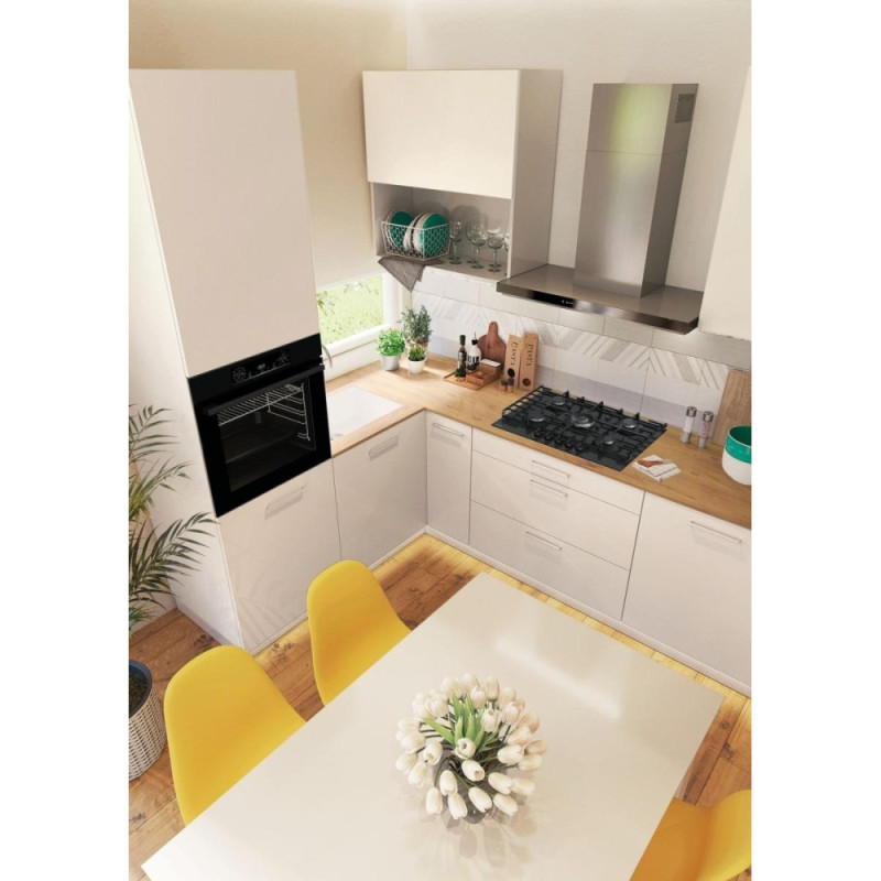 Gorenje Oven electrical, 77L, A+, steam, display, IconLed, pyrolis, black (BPS6737E02B)