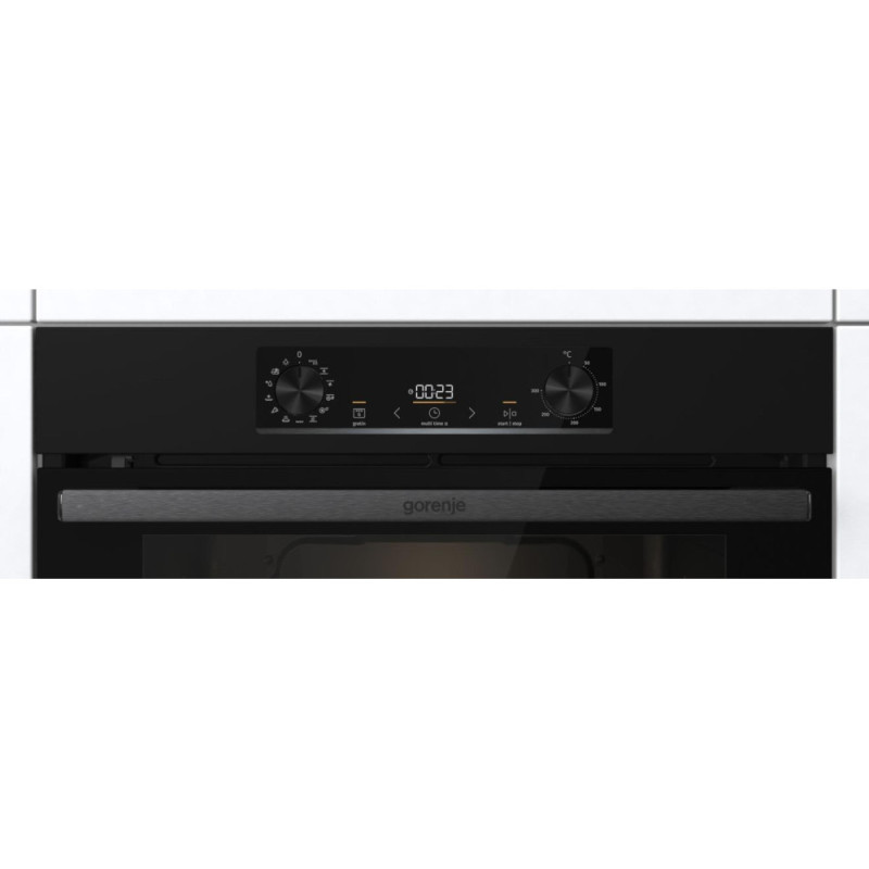 Gorenje Oven electrical, 77L, A+, steam, display, IconLed, pyrolis, black (BPS6737E02B)