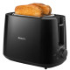 Philips Toaster Daily Collection, 830V, plastic, dust cover, black (HD2582/90)