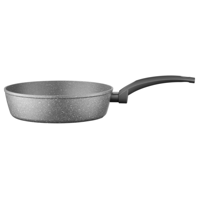 ARDESTO Fry pan Gemini Gourmet Apulia 24 cm, grey, aluminium (AR1924GDS)