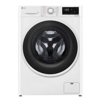 LG Пральна машина фронтальна, 9кг, 1400, A+++, 57см, дисплей, пара, інвертор, білий (F4V3VS7WW)