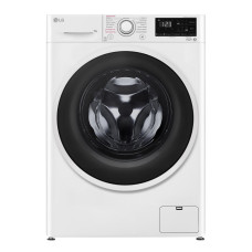 LG Стиральная машина фронтальная, 9кг, 1400, A+++, 57см, дисплей, пар, инвертор, белый (F4V3VS7WW)