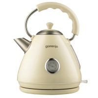 Gorenje kettle Gorenje, 1.7L, plastic, beige (K17CLI)
