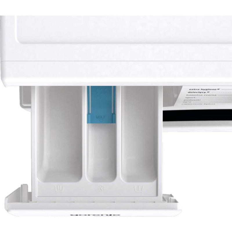 Gorenje WM front load, 6kg, 1000, C, 43.5cm, display, steam, invertor, white (WNHPI60SCS)