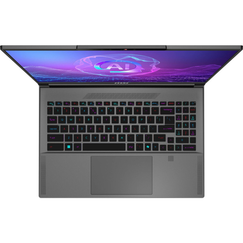 MSI Notebook Creator A16 AI+ A3XVGG 16 UHD, Ryzen AI 9 HX 370, 32GB, F2TB, NVD4070-8, W11P, lunar grey (9S7-15FK24-266)