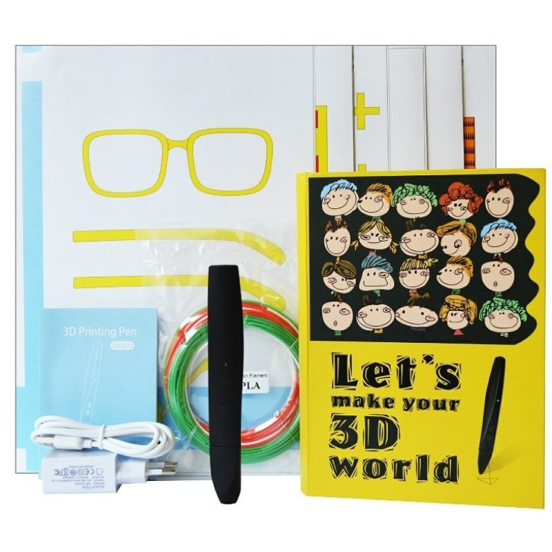 Dewang Ручка 3D D12 низькотемпературна (PCL)[Black] (D12BLACK)