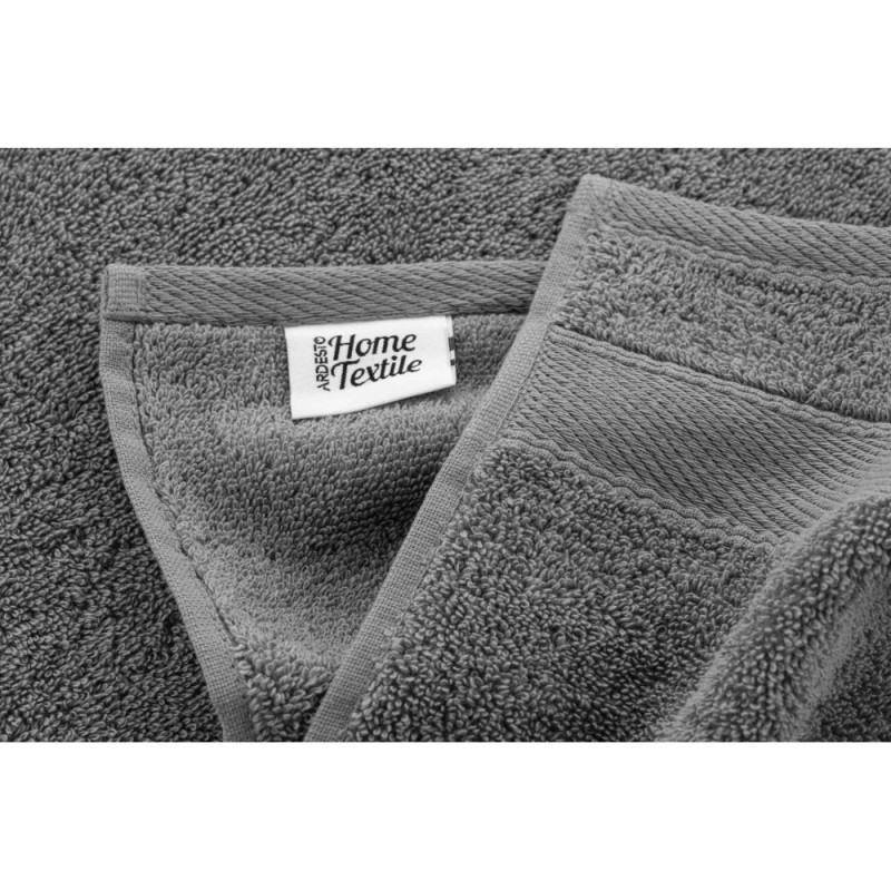 ARDESTO Terry towel SuperSoft, grey, 30x50cm, 100% cotton (ART2230SL)