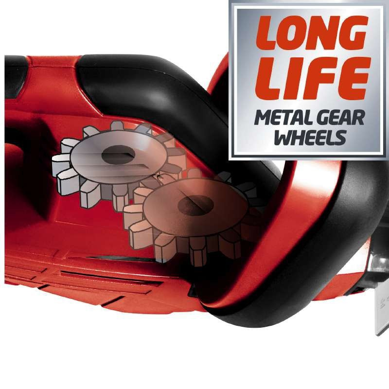 Einhell Кусторіз акум GE-CH 1855/1 Li - Solo, 18В, PXC, 550 мм, 2.44 кг (без АКБ і ЗП) (3410502)